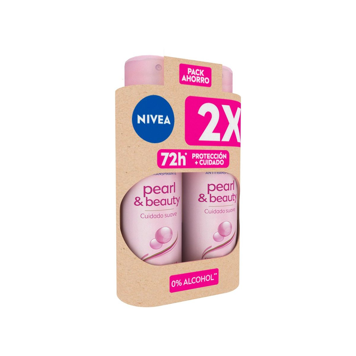 NIVEA - NIVEA Pearl & Beauty Desodorante Spray 150 ml Pack x2