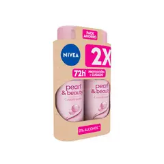 NIVEA - Pearl & Beauty Desodorante Spray 150 ml Pack x2