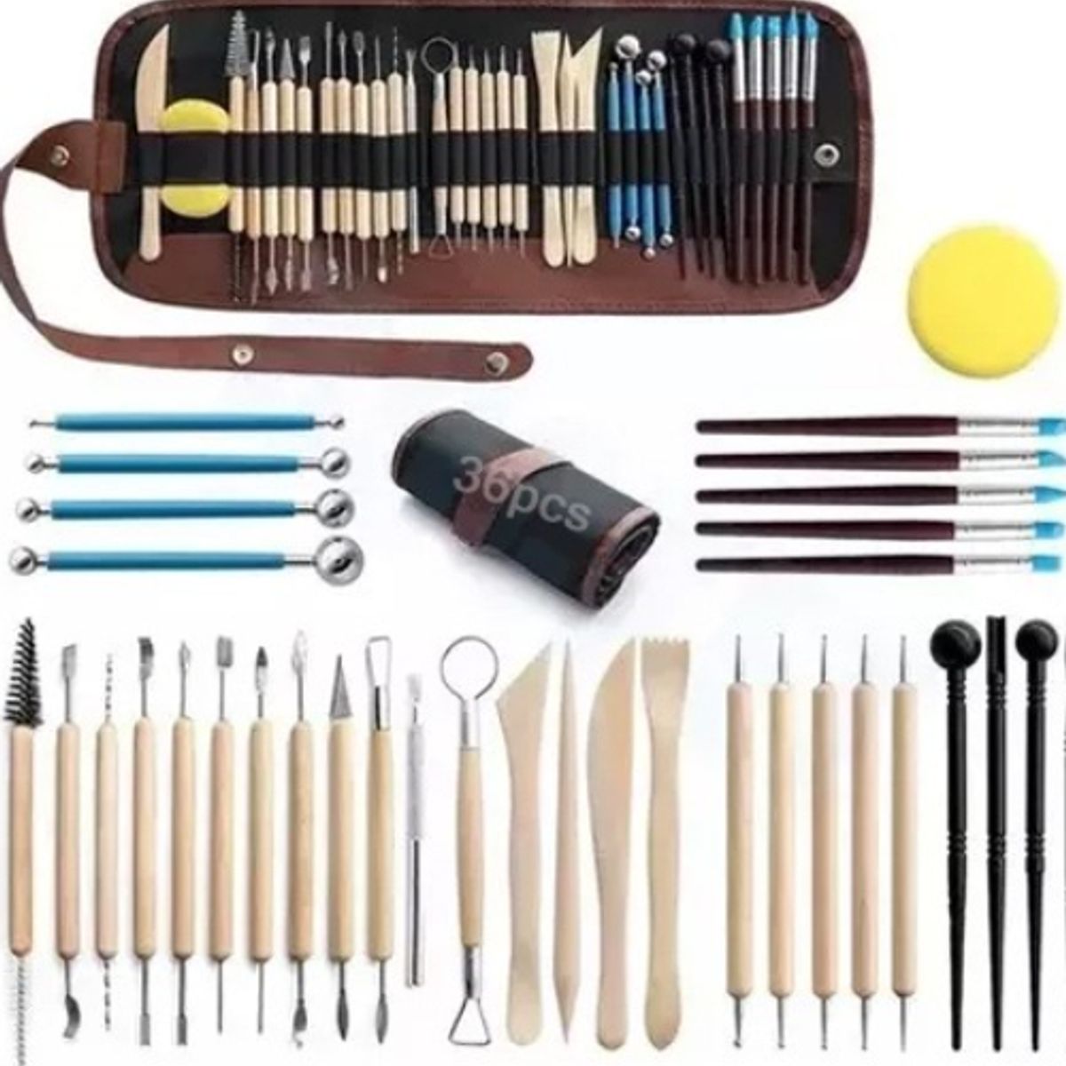 GENERICO - Herramientas Para Modelar En Arcilla Y Cerámica