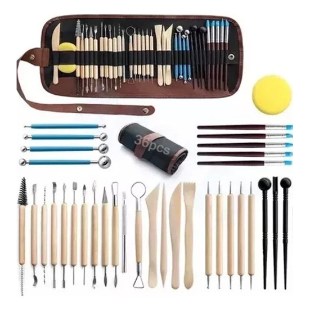 GENERICO - Herramientas Para Modelar En Arcilla Y Cerámica