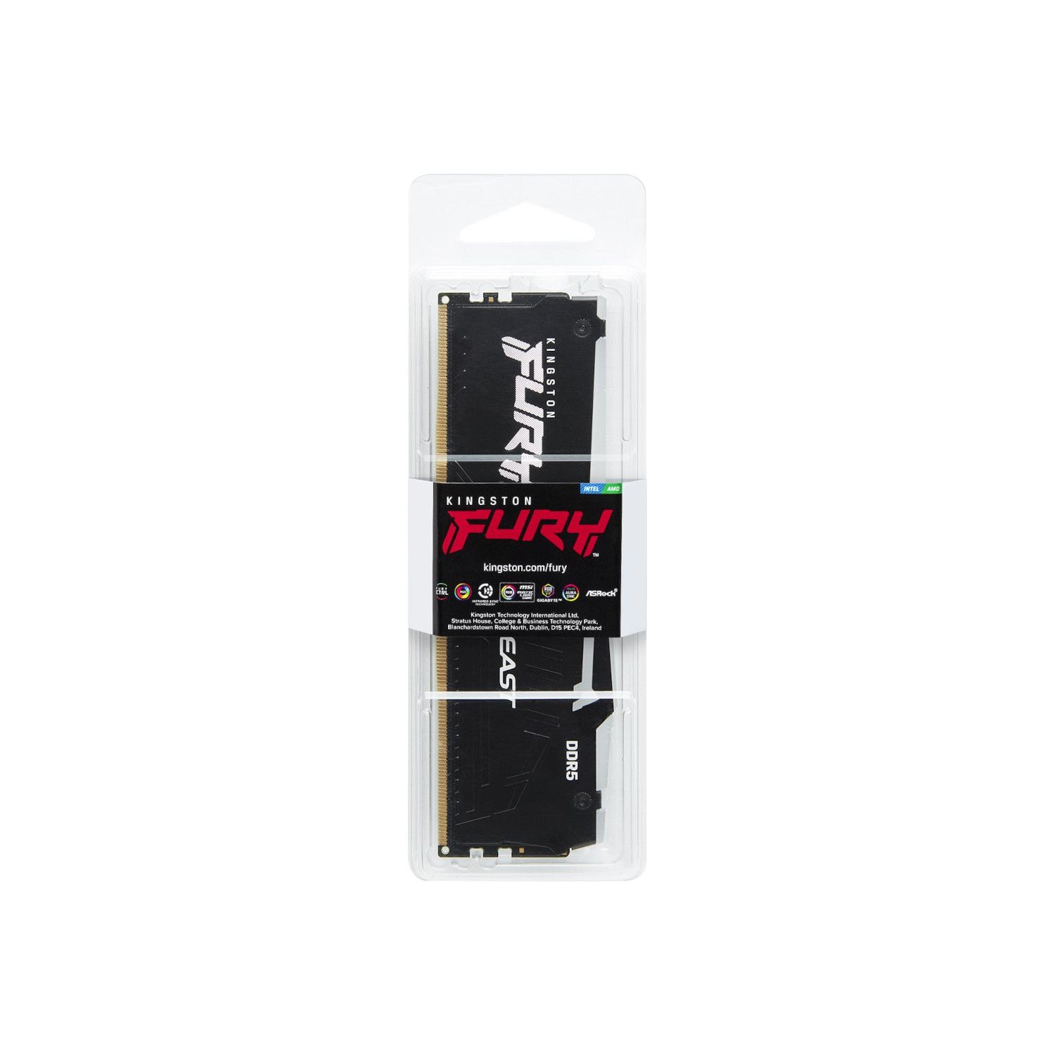 KINGSTON DIMM 16 GB - DDR5 5600 MHz - Kingston Fury Beast RGB
