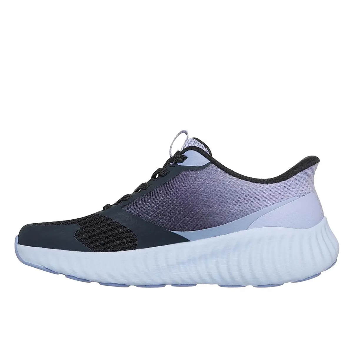 SKECHERS - Zapatillas Mujer Running Go Run Now - Slip-Ins 129734-BKLV