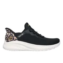 SKECHERS - Zapatillas Mujer Urbanas Bobs Squad Chaos Slip-Ins 117499BLK