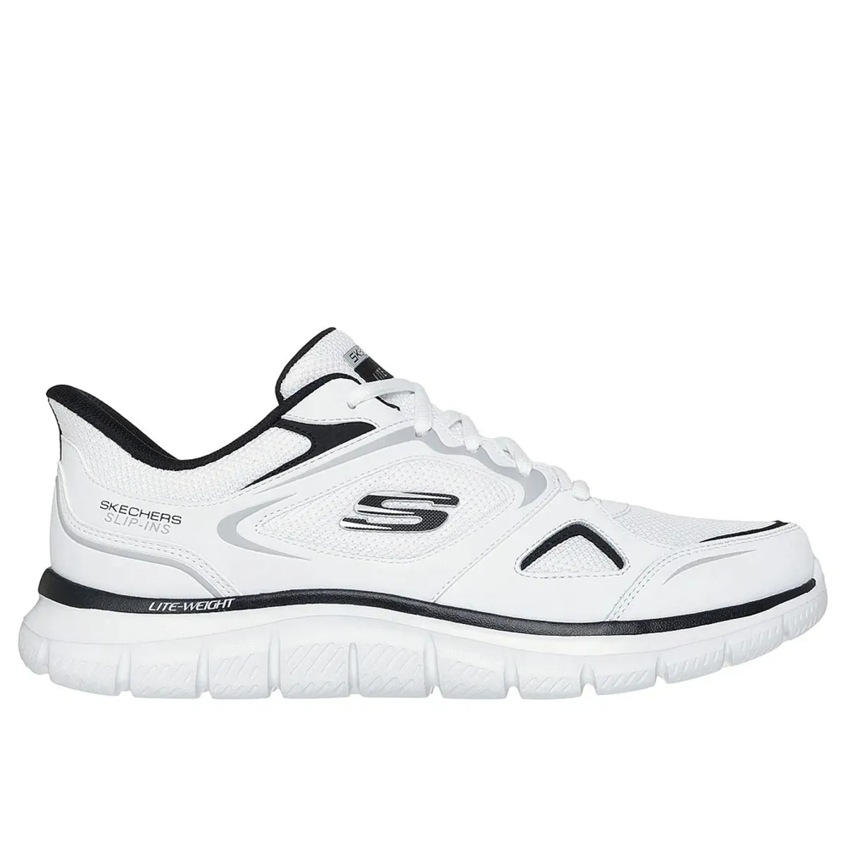SKECHERS - Zapatillas Hombre Urbanas Track-Ezral Slip-Ins 233039-WBK