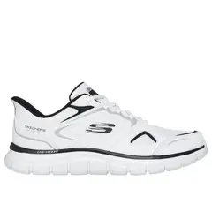 SKECHERS - Zapatillas Hombre Urbanas Track-Ezral Slip-Ins 233039-WBK