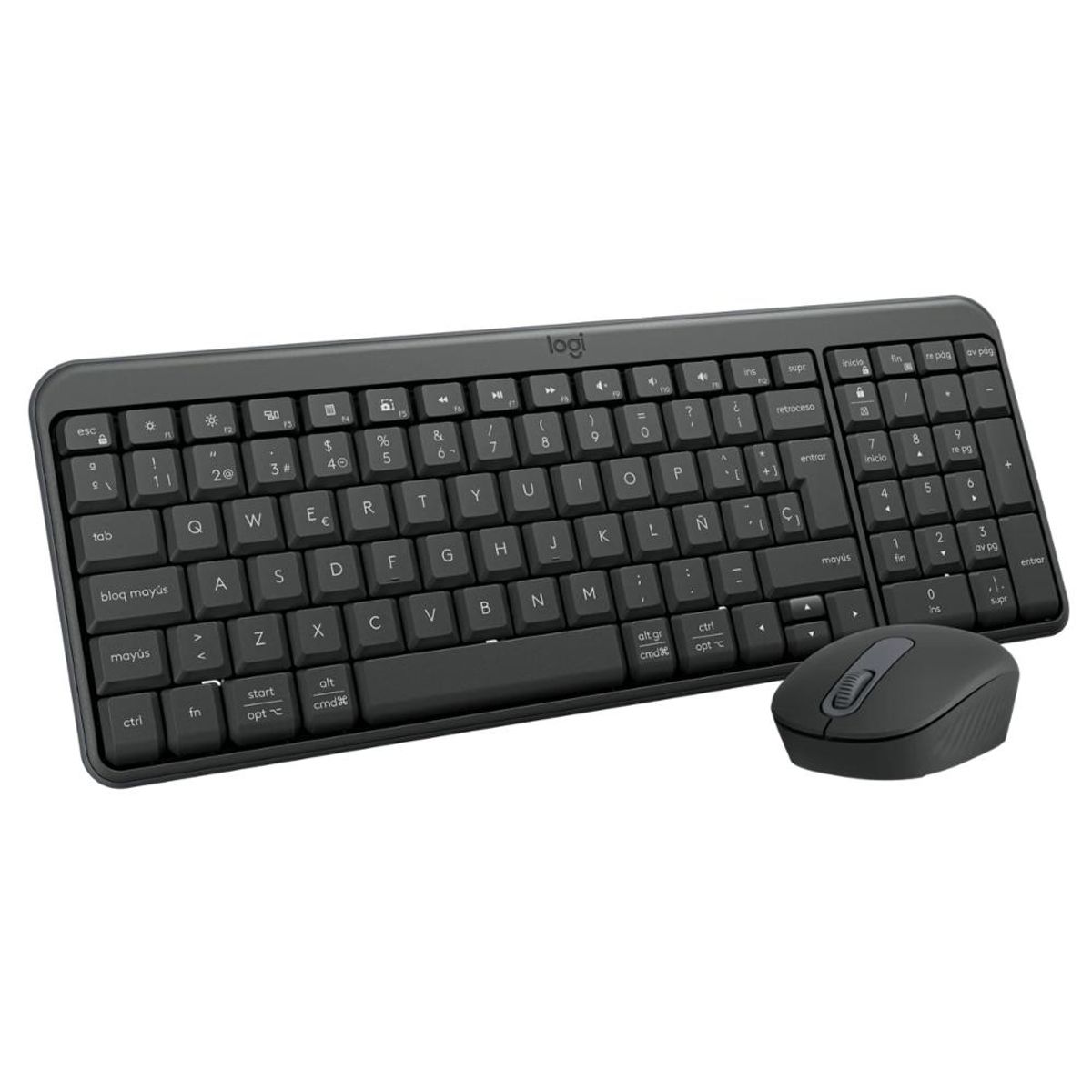 LENOVO - Combo Teclado y Mouse Bluetooth Logitech MK250 Negro 920-013513