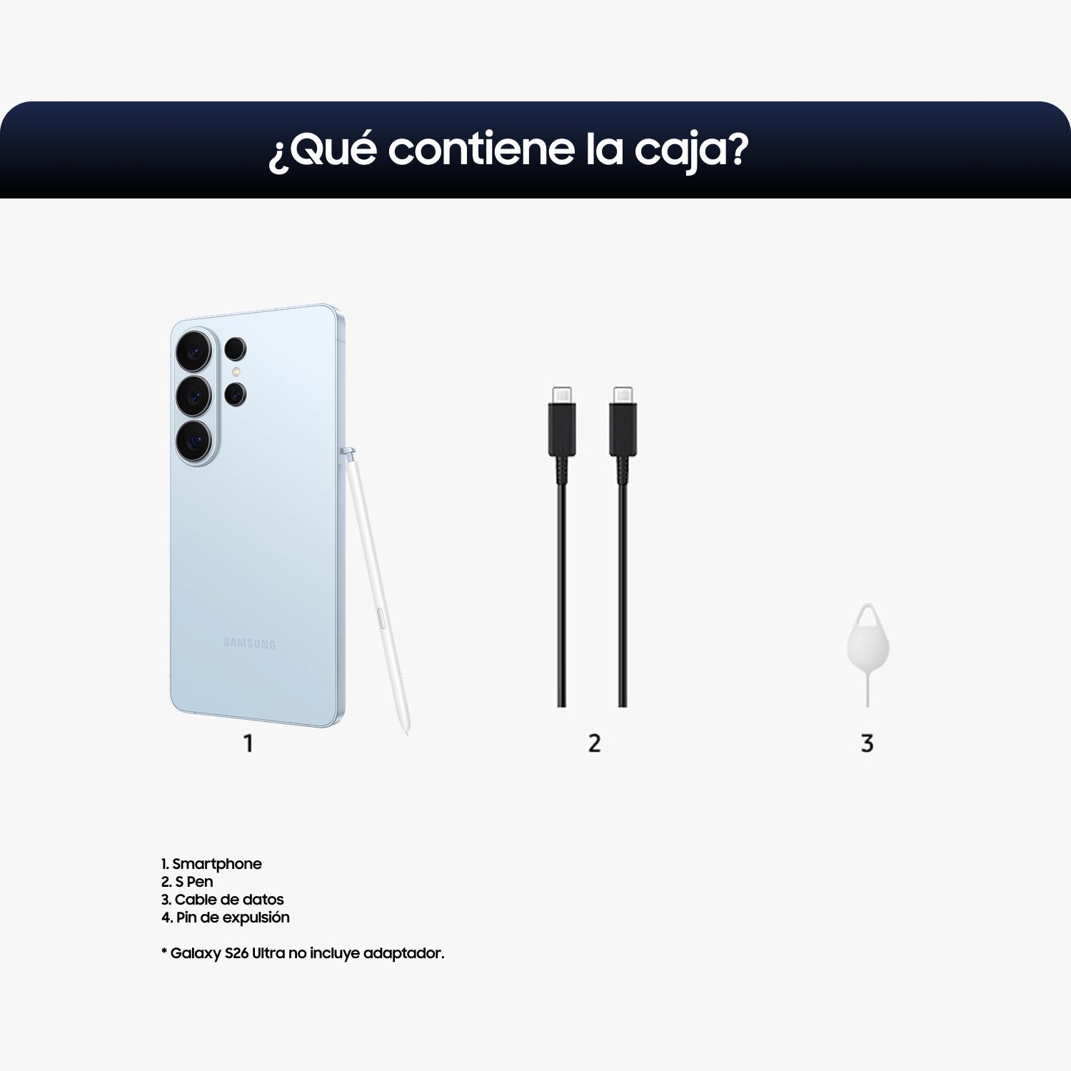 SAMSUNG Galaxy S26 Ultra 256GB Sky Blue | Falabella Chile