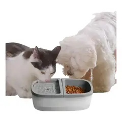 GENERICO - DISPENSADOR DE ALIMENTO Y AGUA MASCOTAS PERRO GATO