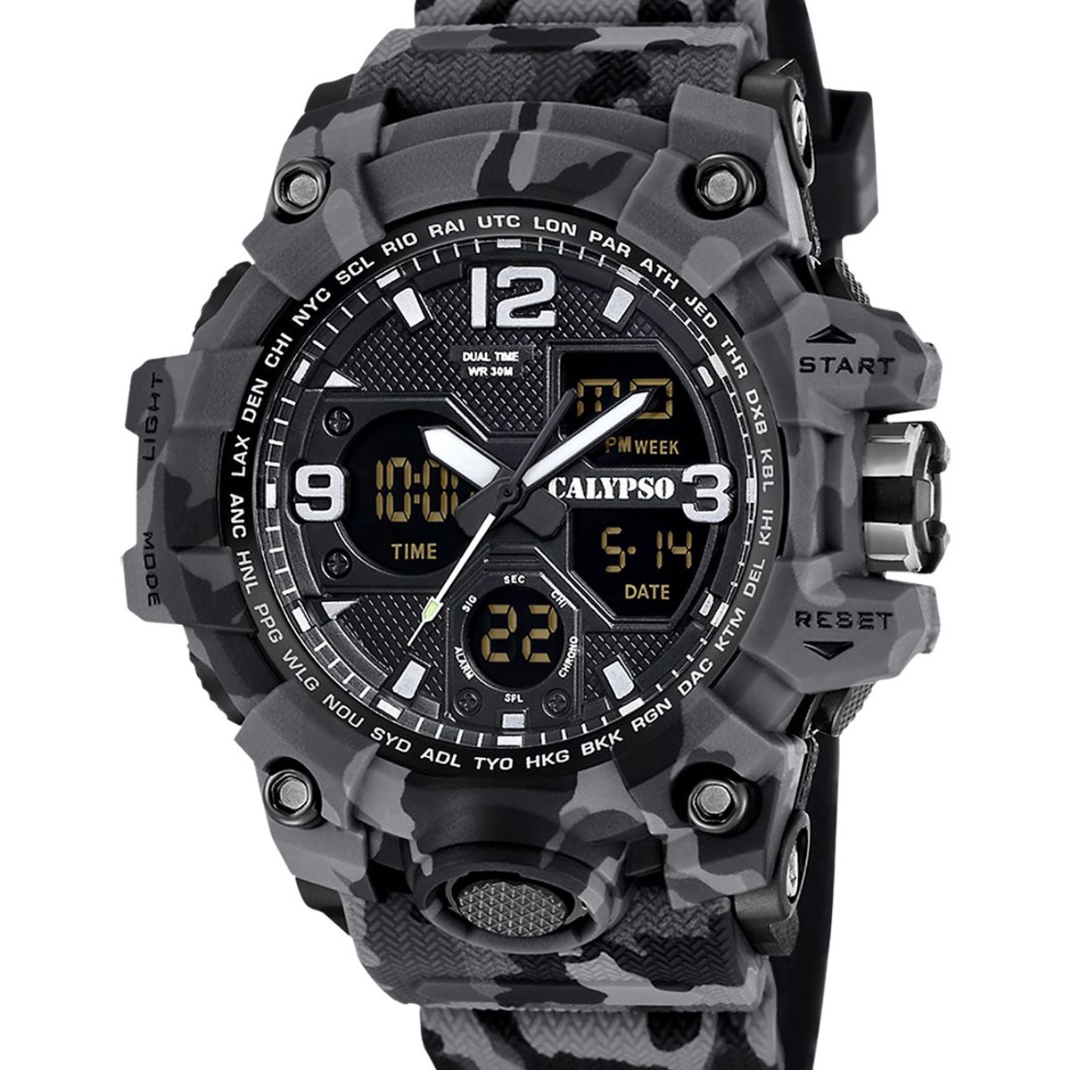 CALYPSO - Reloj K5855/4 Calypso Gris Hombre