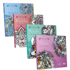 PRONOBEL - Set 4 Libros Mándalas para colorear