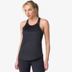 FILA - Polera Basic Sports III Mujer Negro