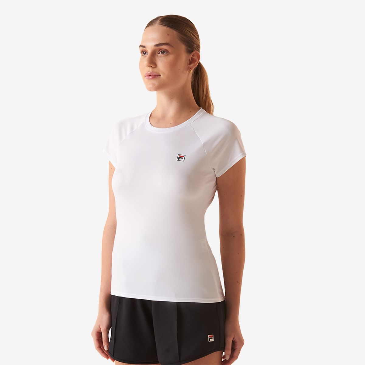 FILA - Polera Fila Tennis Basic Mujer Blanco