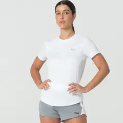 FILA - Polera Sports III Mujer Blanco