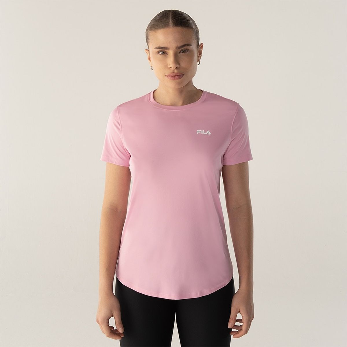 FILA - Polera Fila Sports III Mujer Rosado