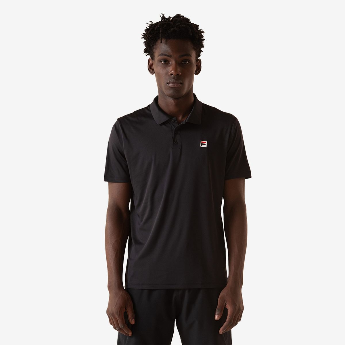 FILA - Polera Fila F-Box II Hombre Negro