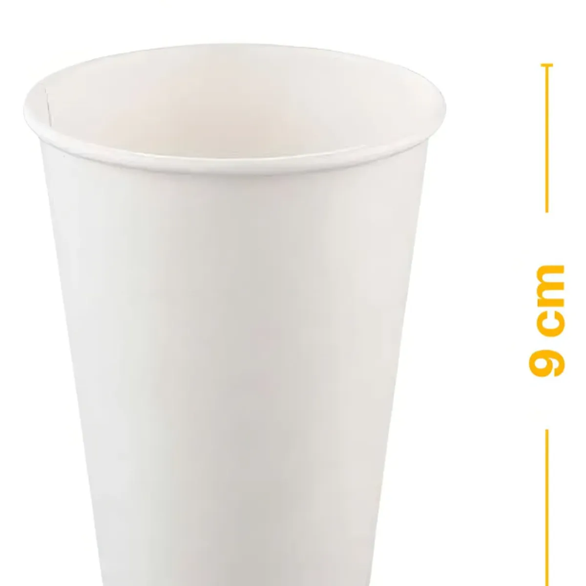 GENERICO - Vasos Polipapel Blanco Desechables Café 8oz Pack 50 Unidades
