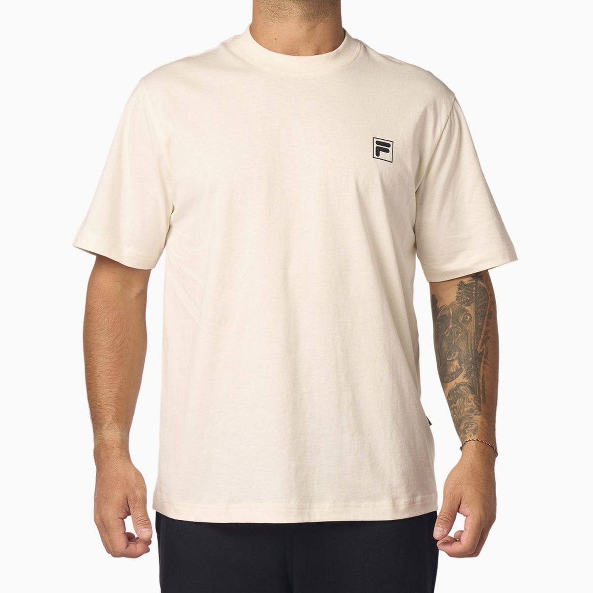 FILA - Polera Fila Comfort Classic Hombre Blanco