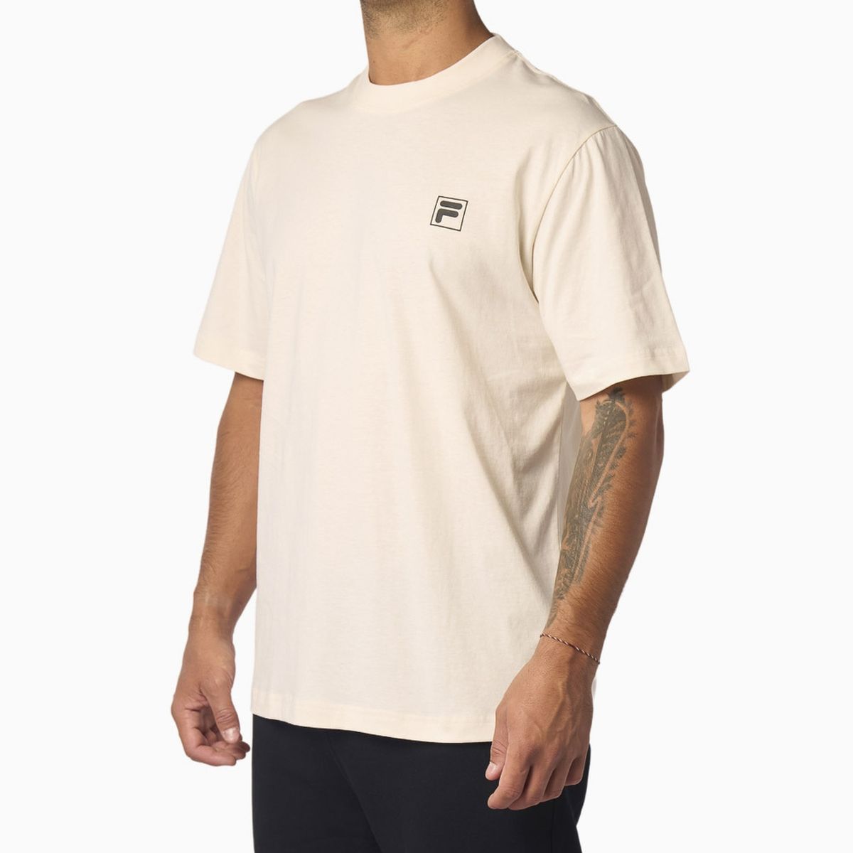 FILA - Polera Fila Comfort Classic Hombre Blanco