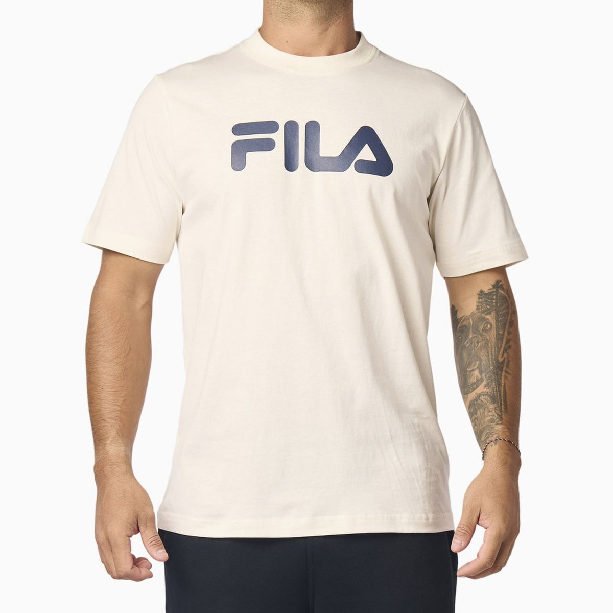 FILA - Polera Fila Letter Premium IV Hombre Blanco