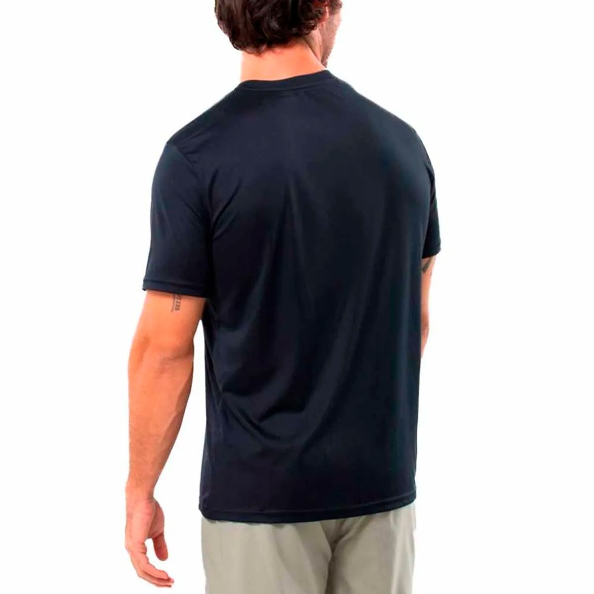 FILA - Polera Fila Basic Sports II Hombre Negro