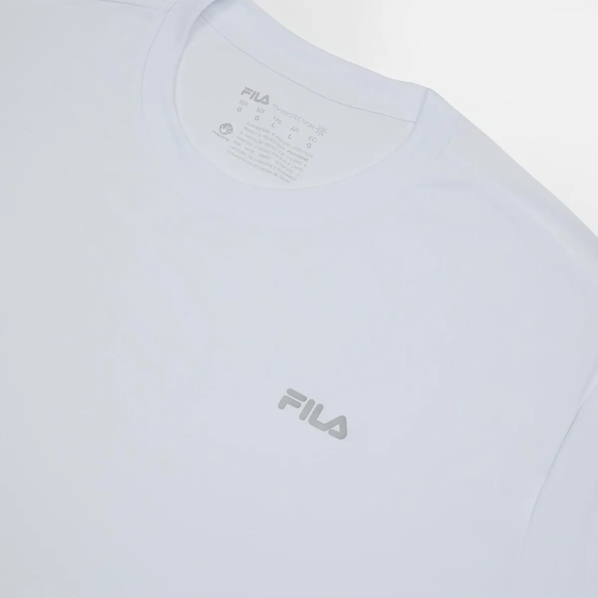 FILA - Polera Fila Comfort Basic Sports Hombre Blanco