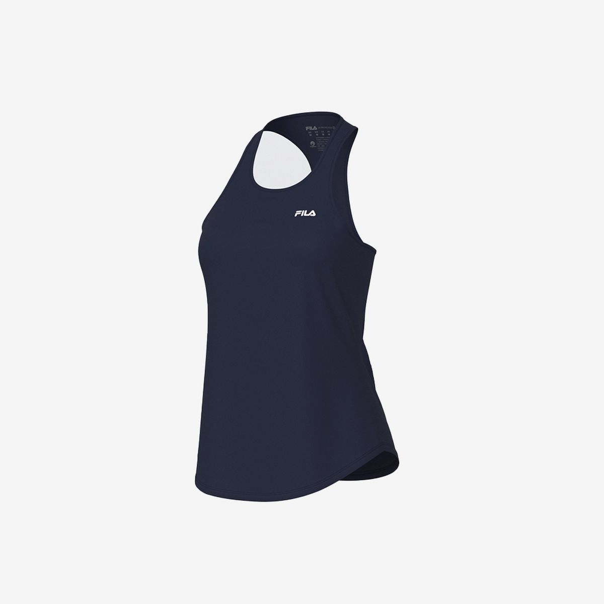 FILA - Polera Fila Basic Sports III Mujer Azul
