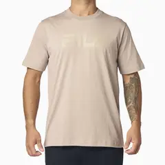 FILA - Polera Letter Premium IV Hombre Café
