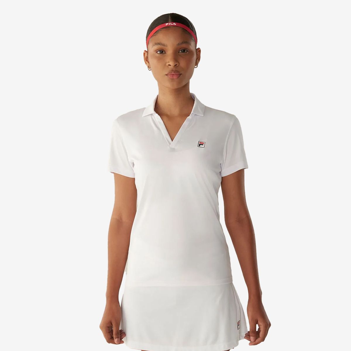 FILA - Polera Fila F-Box Basic Mujer Blanco