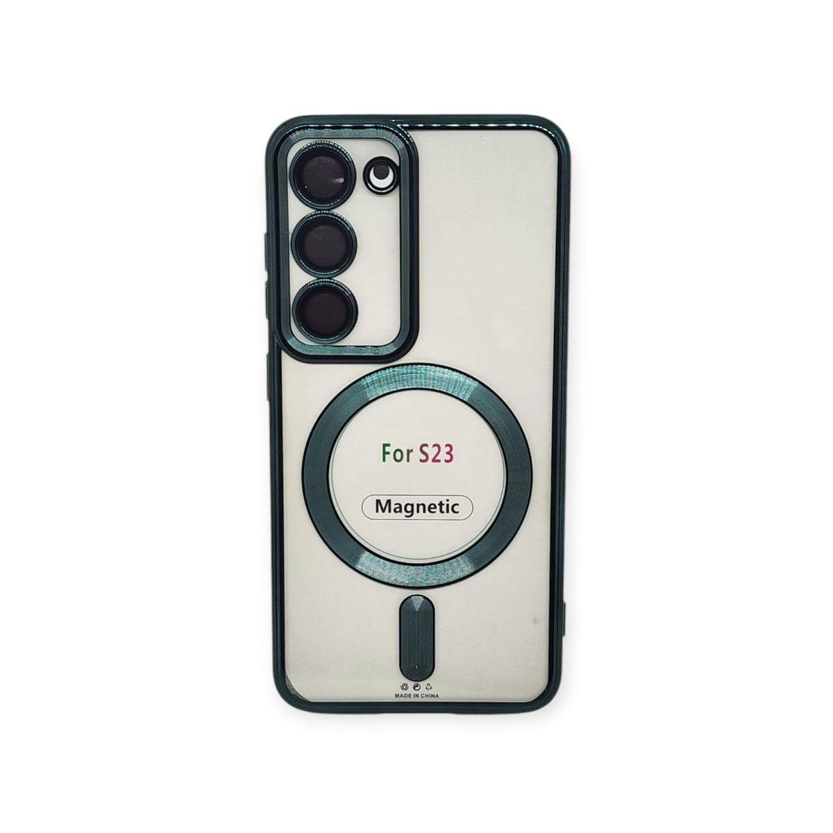 GENERICO - Funda Elegante Magfase Genérica Samsung S23 Verde