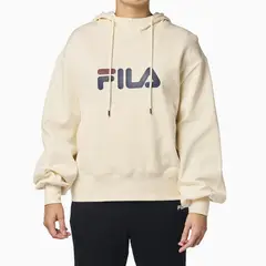 FILA - Polerón Comfort Letter III Mujer Blanco
