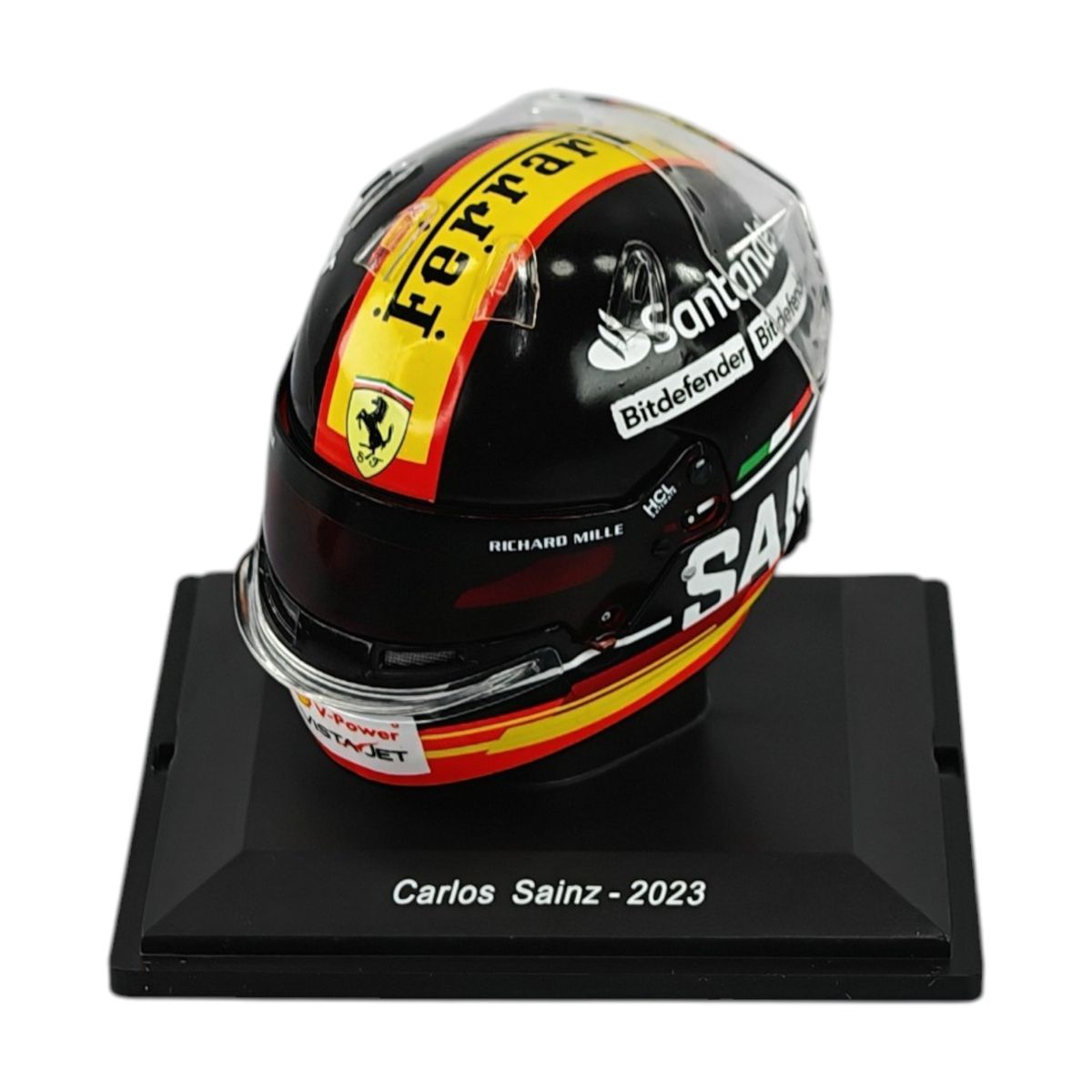 FORMULA 1 - Casco Formula 1 Carlos Sainz Ferrari 2023 GP Monza Spark 1:5