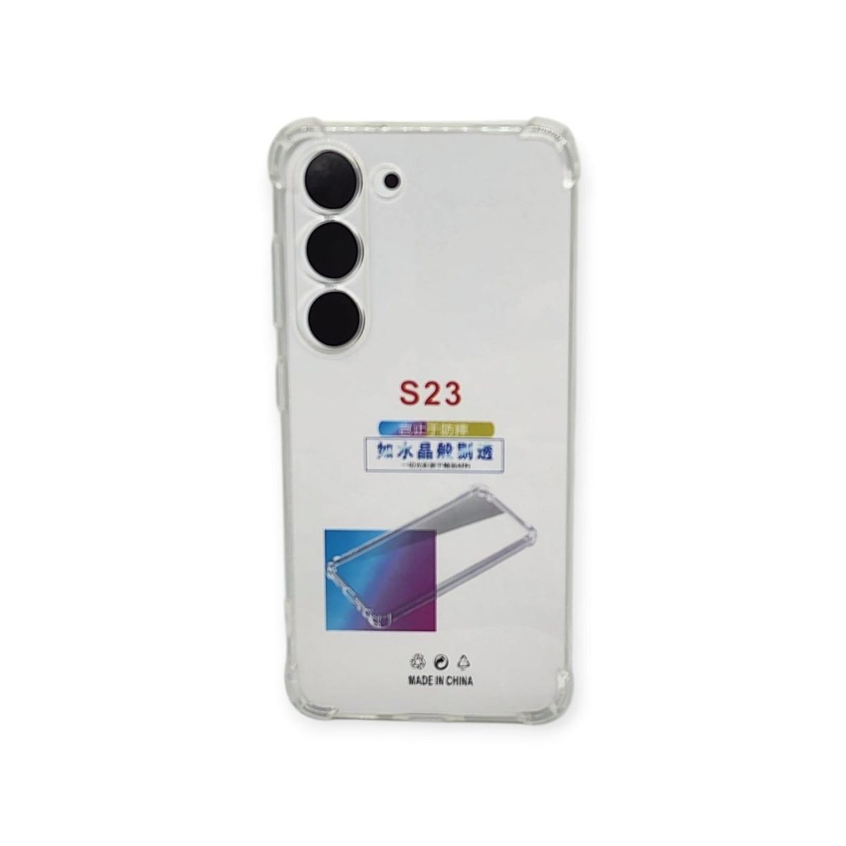 GENERICO - Funda Protectora Genérica Silicona Samsung S23 Transparente