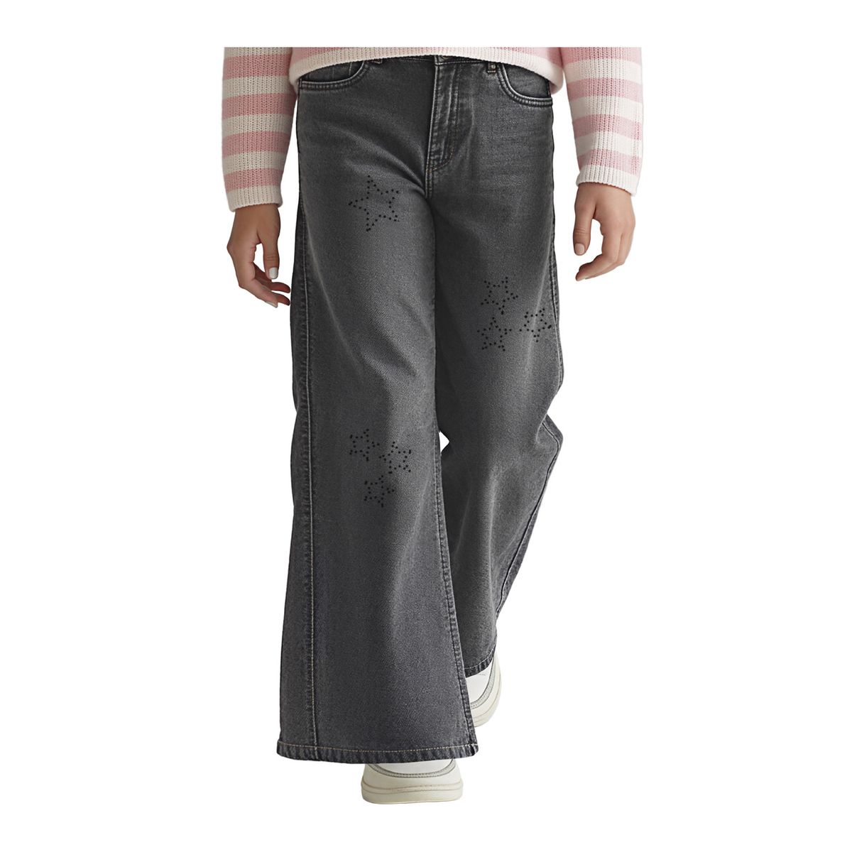 EXCEPTION - Jeans Ancho Niña Exception