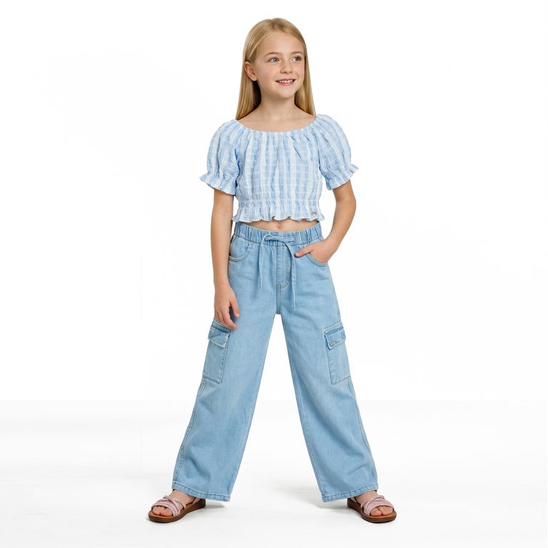Jeans Ancho Nina Celeste 6