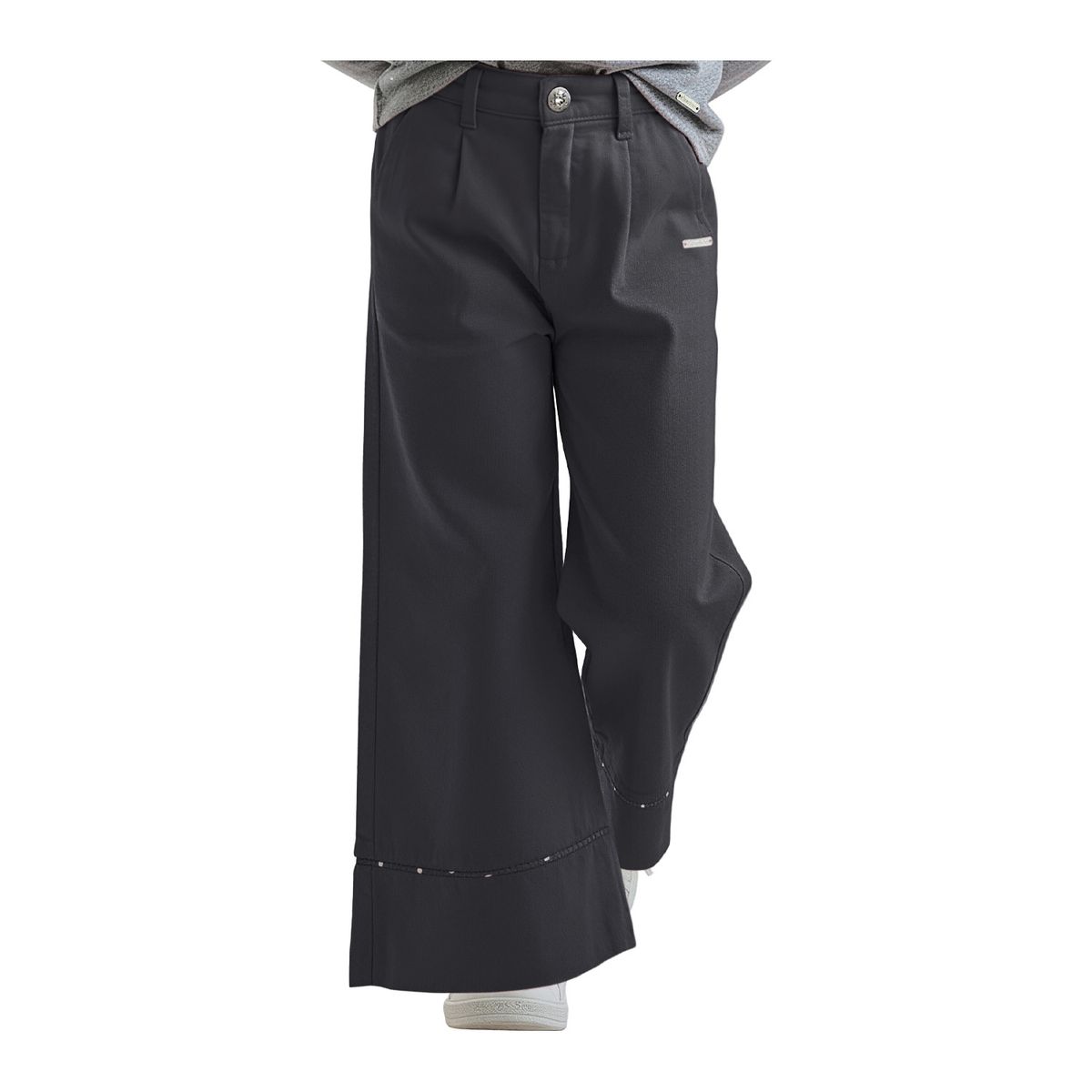 EXCEPTION - Pantalón Ancho Gabardina Niña Exception