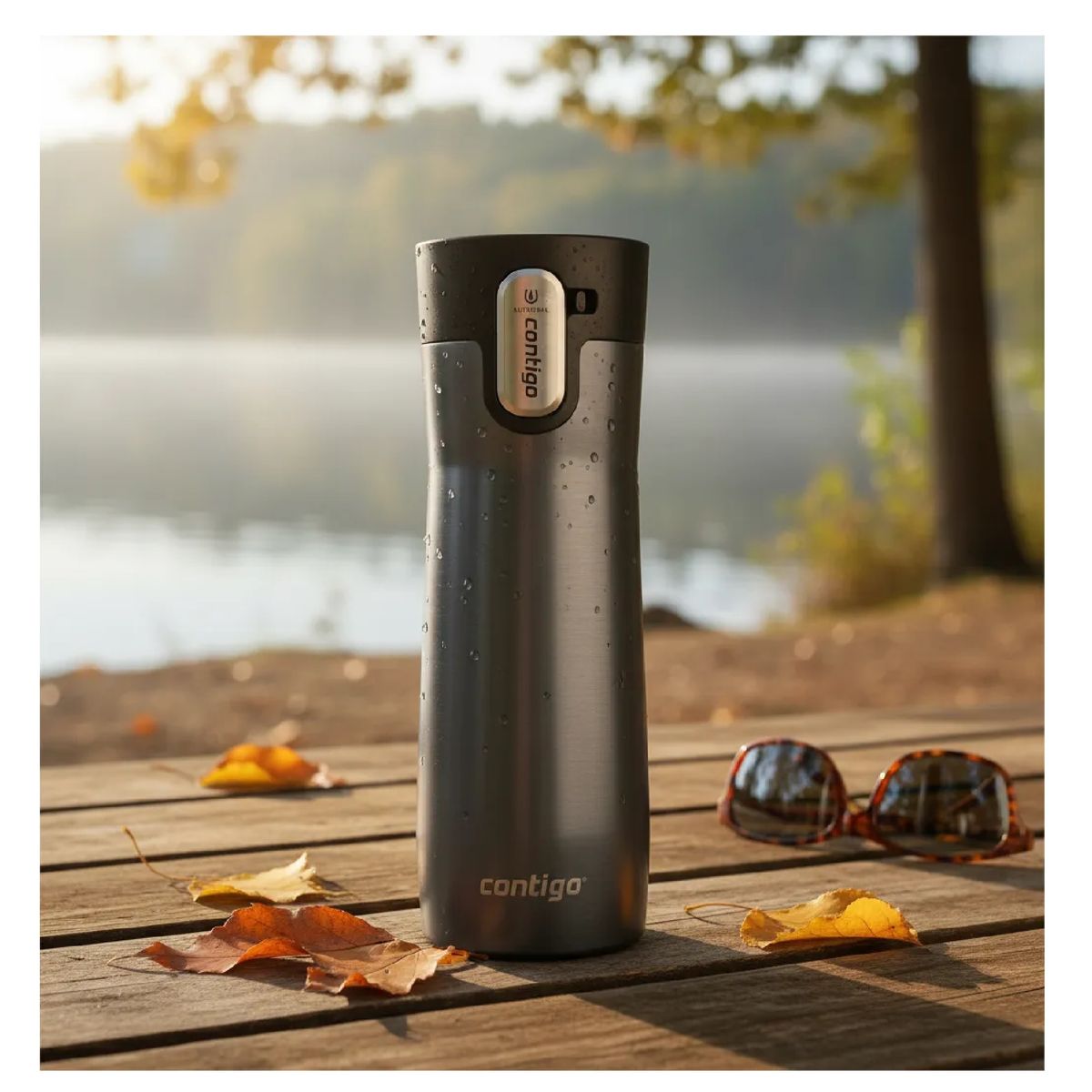 CONTIGO - Vaso Termico Contigo West Loop Negro Autoseal 591 Ml