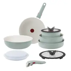 TEFAL - Bateria De Cocina Ingenio Serenity 11 Piezas