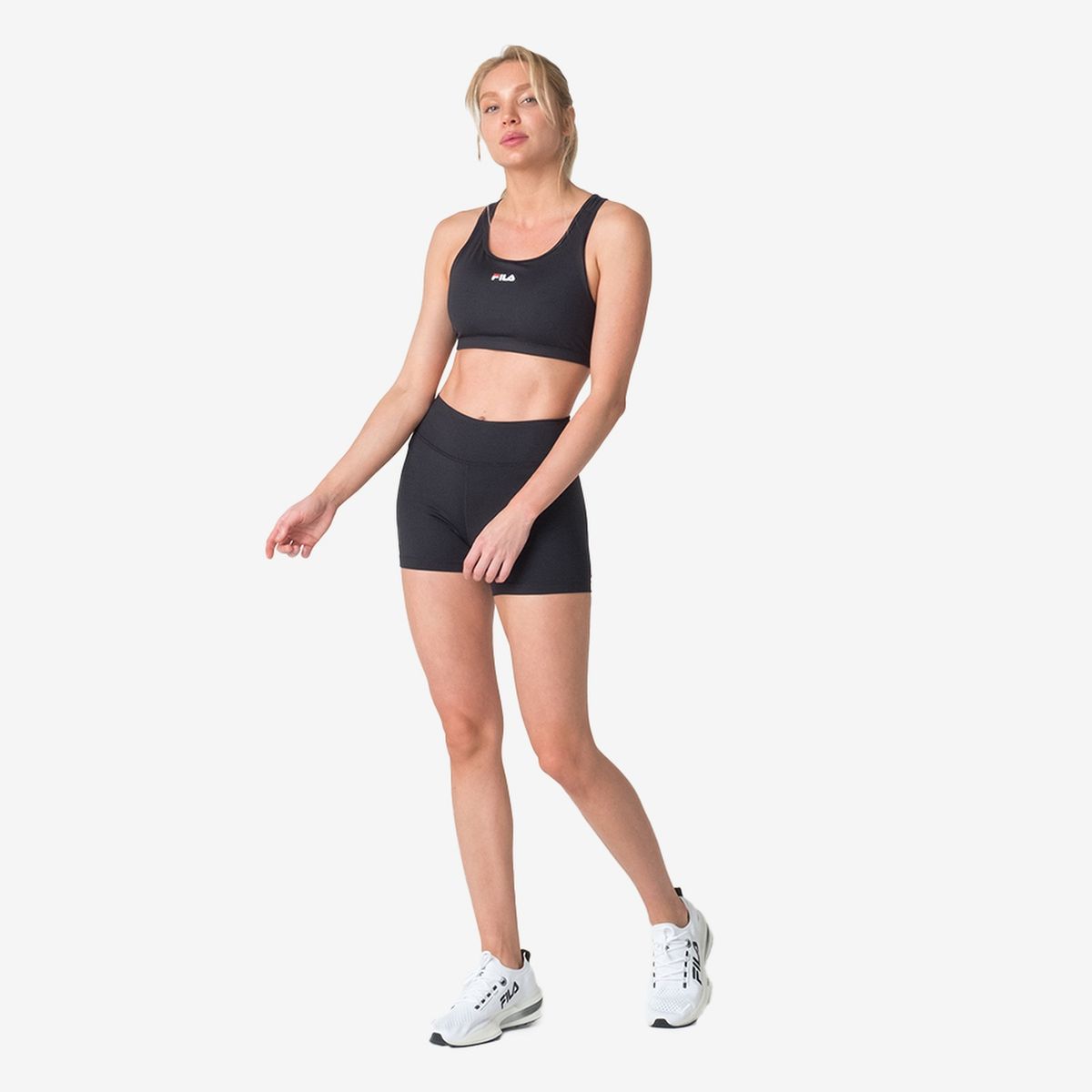 FILA - Short Fila Flat Life Mujer Negro