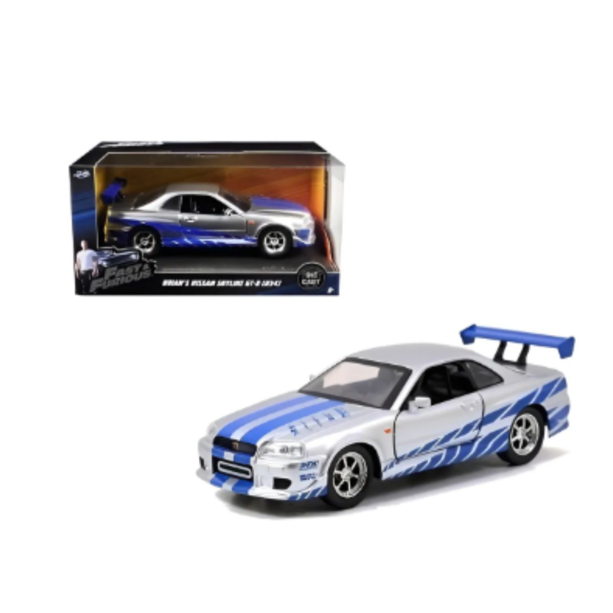 JADA - Nissan Skyline Gtr R34 Brian Rapido Y Furioso Jada 132 .
