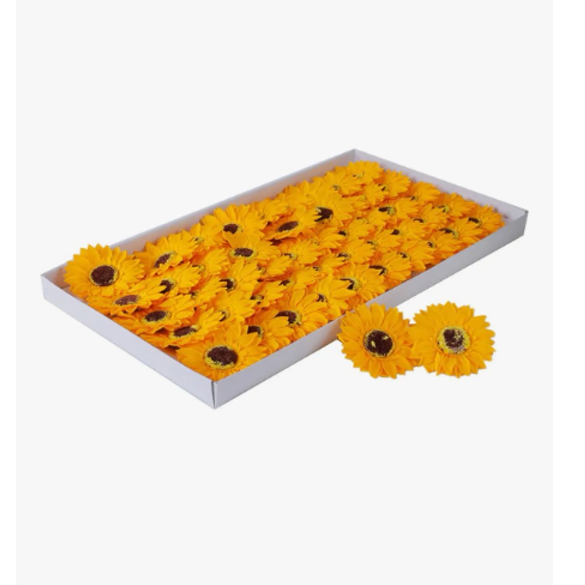 GENERICO - Pack 50 Unid Girasol De Jabón Para Decoraciones