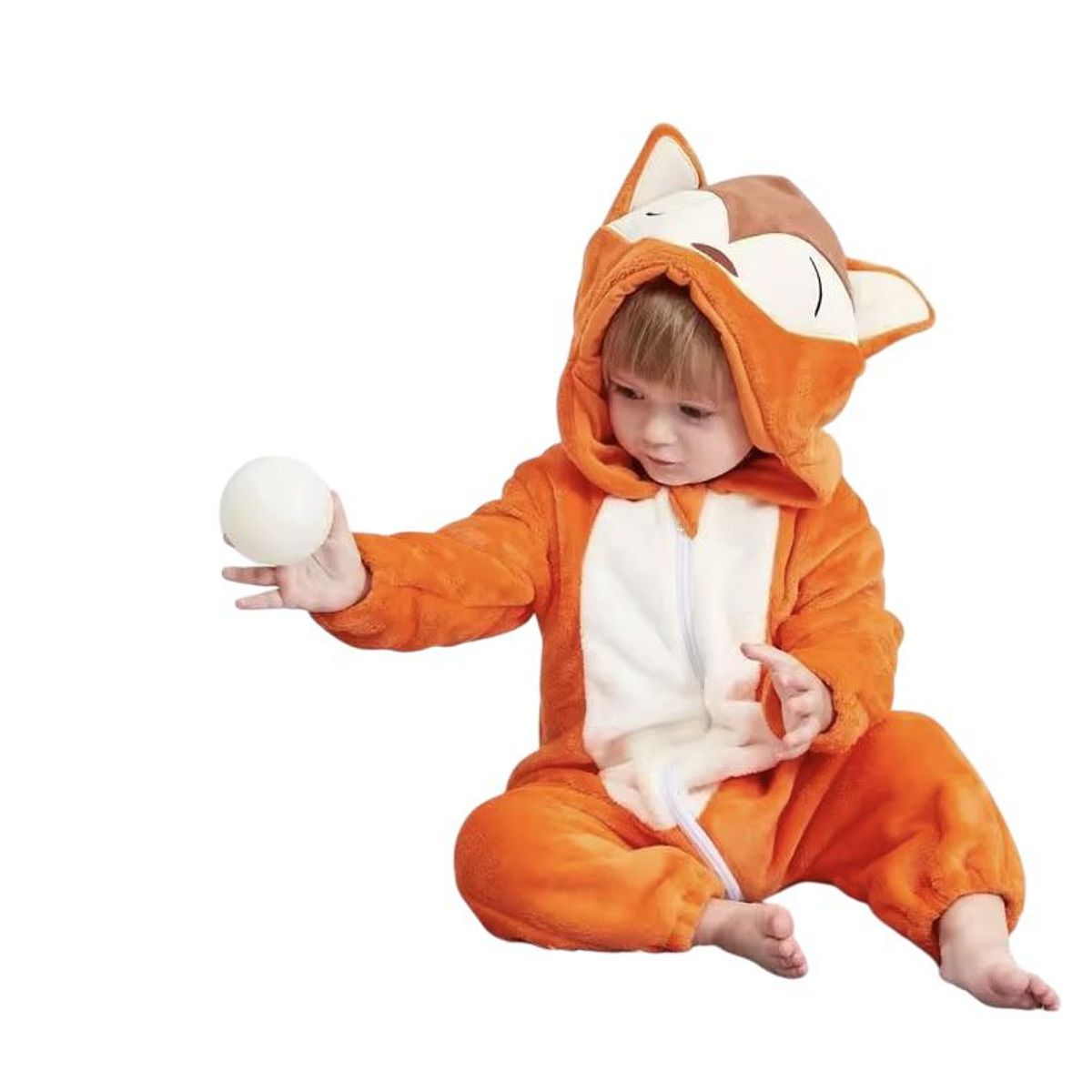 UNO - Pijama Y Disfraz enterito Zorro Bebe Kigurumi