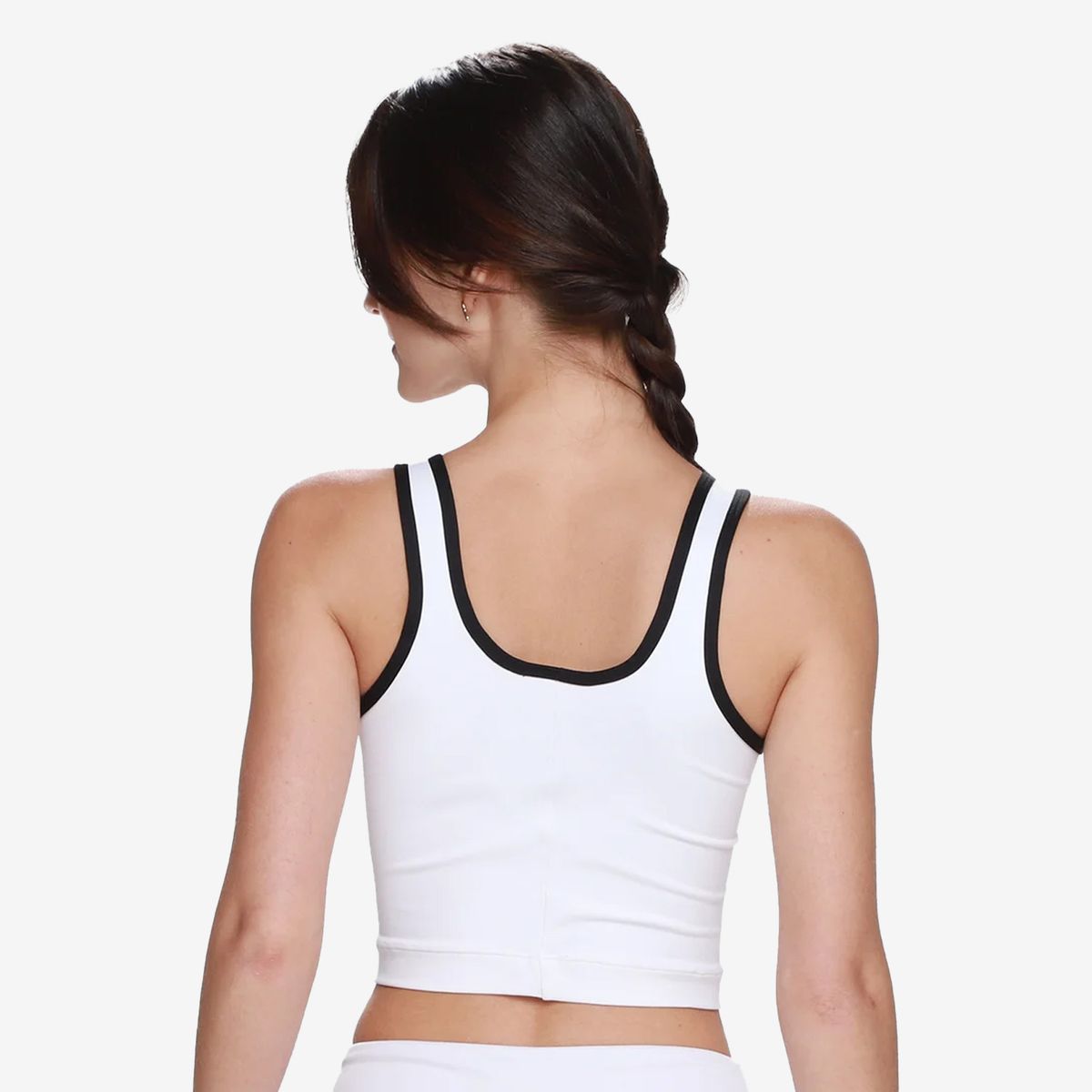 FILA - Top Fila Slim Line Tennis Sports Club Mujer Blanco