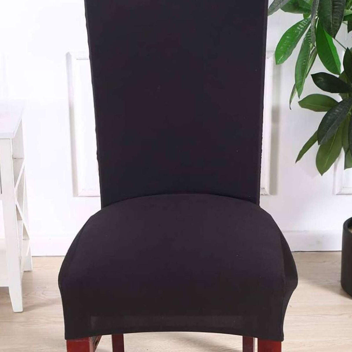 GENERICO - SET DE 6 FUNDAS LISAS ELASTICADAS DE SILLAS