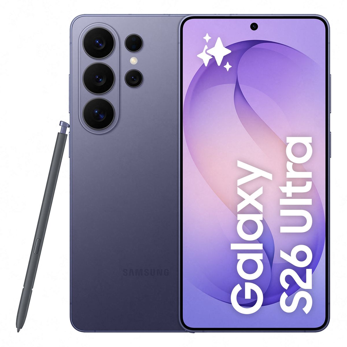 SAMSUNG - Galaxy S26 Ultra 256GB Cobalt Violet