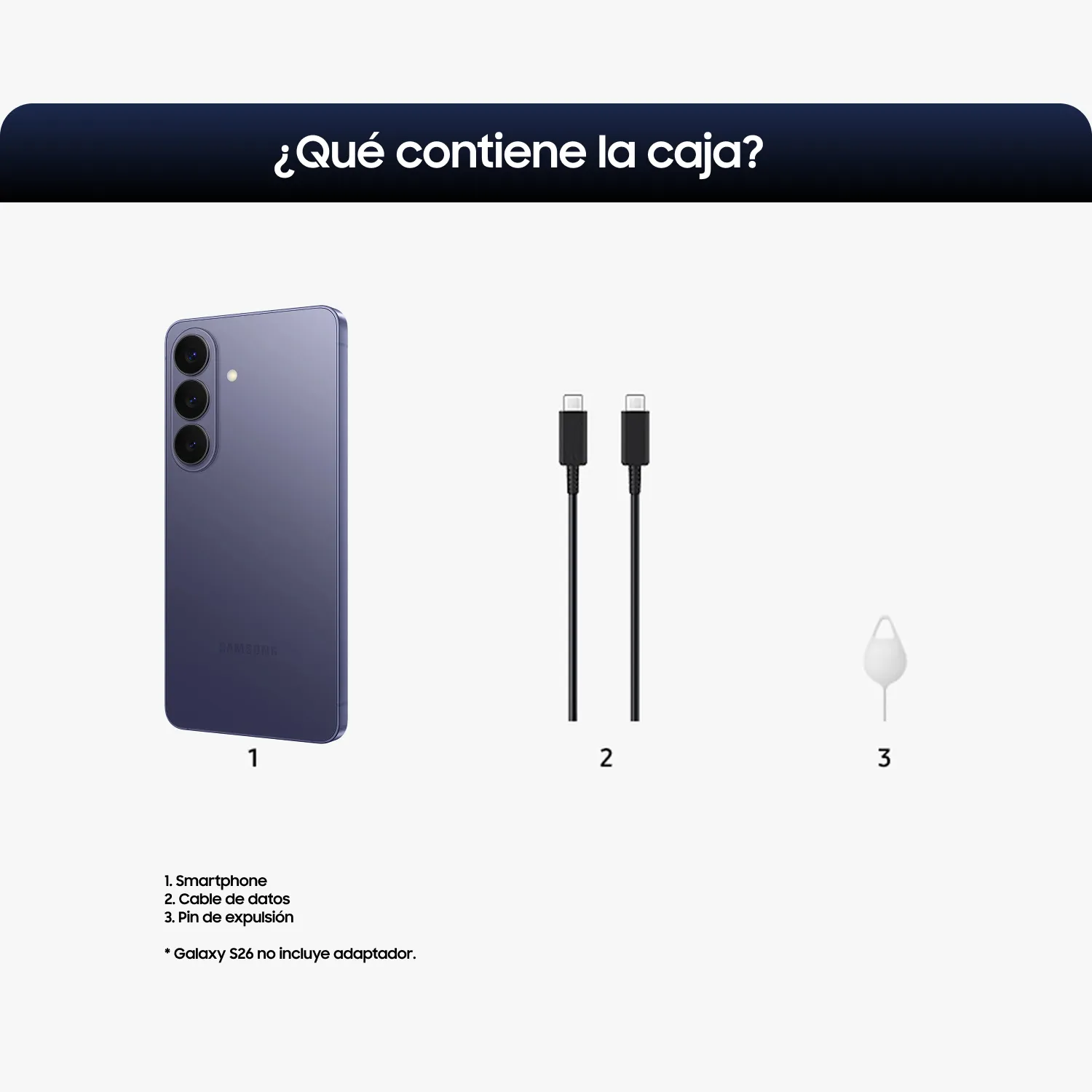 SAMSUNG Galaxy S26 512GB Cobalt Violet | Falabella Chile