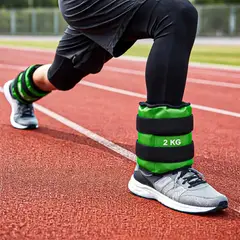 GENERICO - Pesas Para Tobillos Set Pesas Tobillo 4kg Pesas Tobilleras Verde