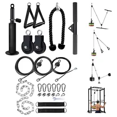 QUICKY - Kit 15 Sistema De Cable Con Polea Para Máquina De Ejercicios