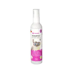 BUEN AMIGO - Shampoo Espuma Seca Para Gatos 280cc Fragancia Limón