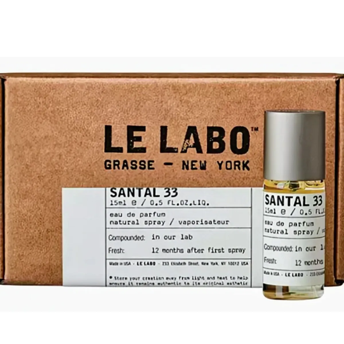LE LABO - Santal 33 Eau de Parfum - 15ml Le Labo