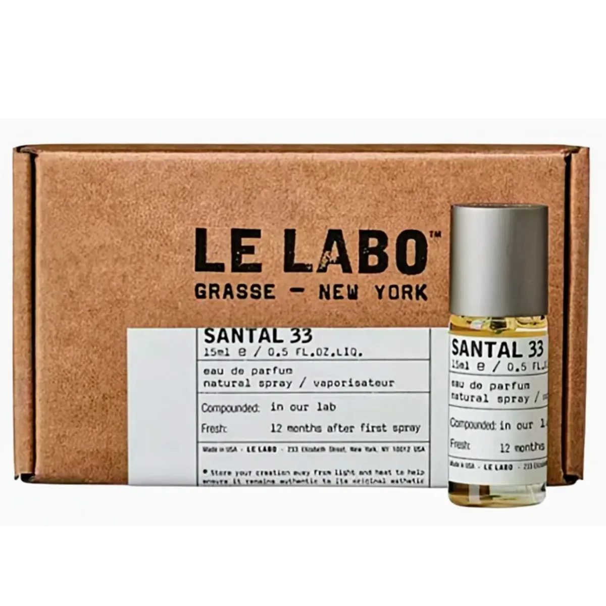 LE LABO - Santal 33 Eau de Parfum - 15ml Le Labo